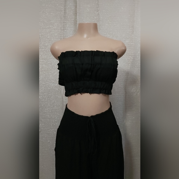 2 pieces set pants outfit new size S. Chiffon fabric. - Picture 11 of 11